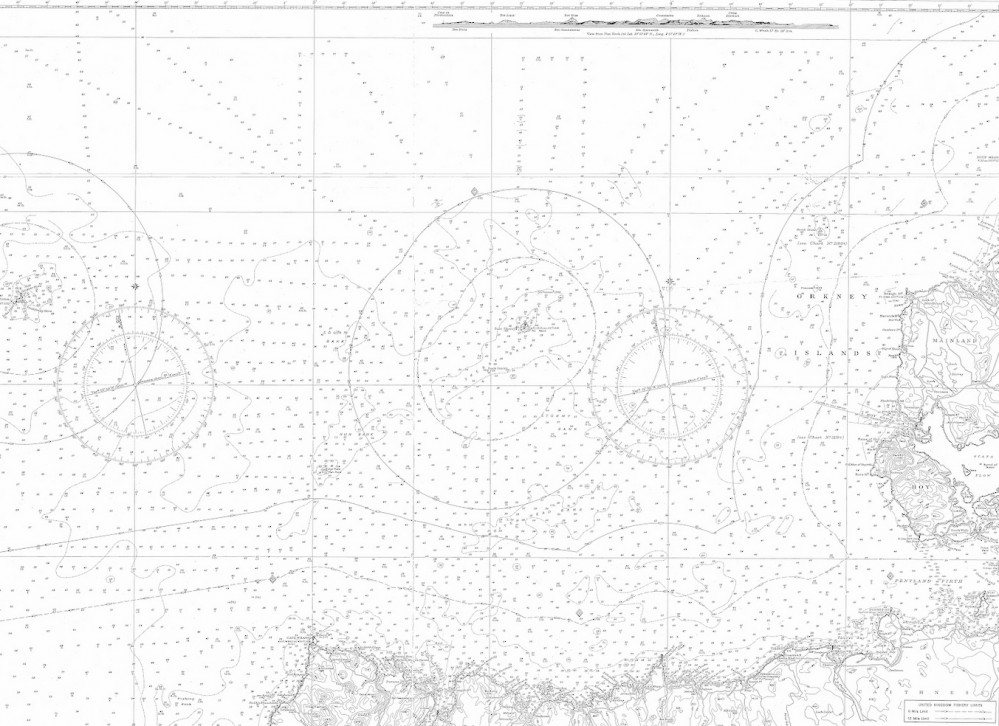 Sea map background